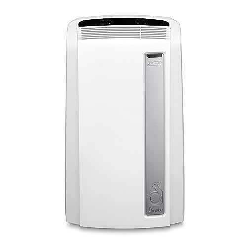 De'Longhi Pinguino PACAN112 Silent | Portable Air Conditioner with Real Feel Technology | 110m³, 11,000 BTU, A+ Energy Efficiency