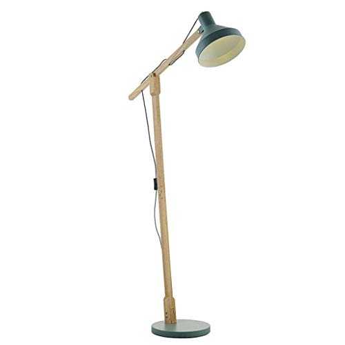 OBRARY Floor Lamp Wooden Standing Lamp Modern Macaron Floor Lamp Suitable for Living Room Bedroom - Push Button Switch liuzhiliang