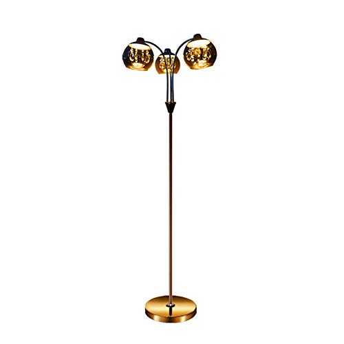 WEHOLY Floor Stand Lights - Modern Bedroom Floor Lamp Living Room Creative Crystal LED Energy Saving Reading Standing Lamp - Design Fixture Lighting (Color : Remote Control Switch)