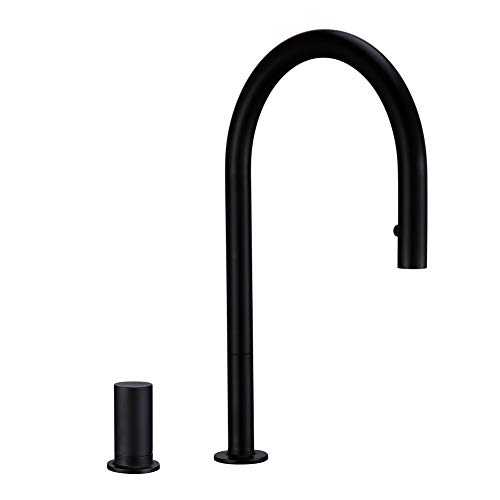 Kitchen Faucet Swivel Kitchen Faucet Brass Material Kitchen Black Pull Down Head Sink Faucet Pull Out Black Spray Kitchen Sink Tap Anniversary
