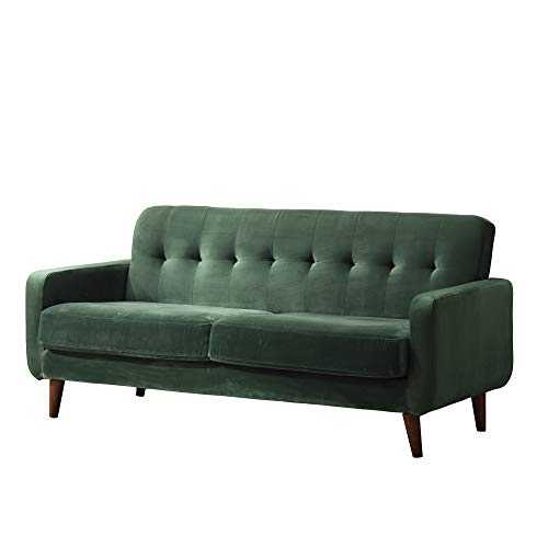 Cherry Tree Furniture Clarence Sofa (Green Velvet, 3-Seater)