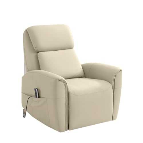 hongyifei2024 Armchair Modern Massage Recliner Chair Faux Leather Electric Function Recliner Reading Reclining Home Theater Seating