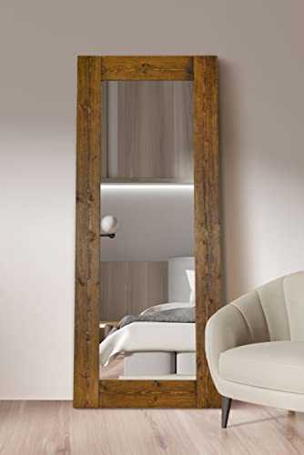 Extra Large Solid Wood Wall Mirror 7ft x 3ft