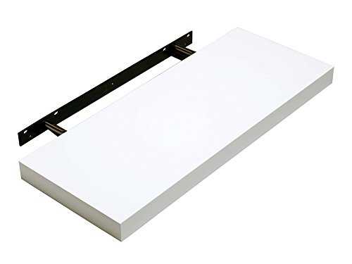 Core Products Hudson Box Shelf Kit-Gloss White, Wood, 600x240x40mm, HDG600WH
