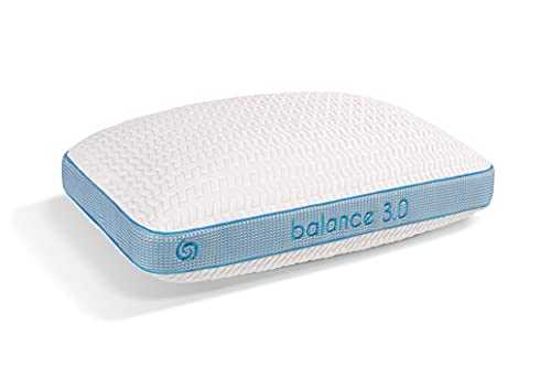 Bedgear Balance Performance Pillow - Temperature Neutral - Removable, Washable Cover - Four Pillow Heights for Back, Stomach, Side, and Multi-Position Sleepers - Balance 3.0