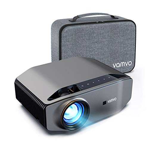 Projector, Vamvo Native 1080P Full HD Video Projector Dolby Supported, 7000 Lumens up to 300" Image Display, Home Cinema Projector Compatible with Smart Phone/ Laptop/ TV Stick/ HDMI VGA USB