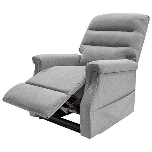 Pro Rider Mobility Babbington Rise and Recline Chair Single Motor Electric Recliner (23st/150KG Max User Weight) (Grey)