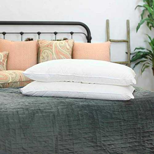 Silk Bedding Direct PAIR OF MULBERRY SILK-FILLED PILLOWS. KING SIZE. 90cm x 50cm.