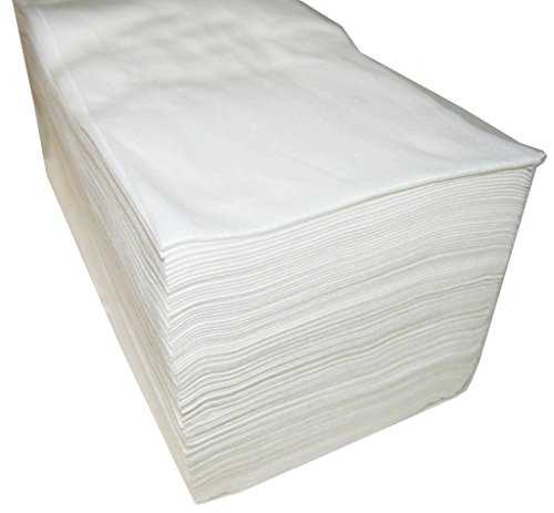 Disposable Towels Spun-Lace 40 x 80 cm, 100 Units, Hairdressing/Beauty Salon, White