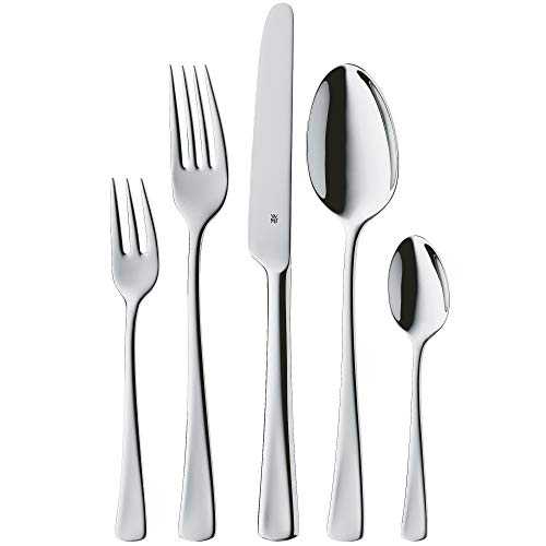 WMF Cutlery Set 60-Piece for 12 People Denver Cromargan 18/10 Stainless Steel Polished