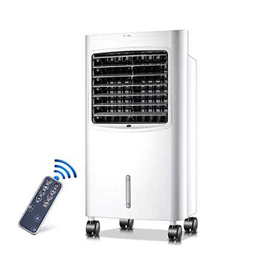 XPfj Air Cooler for Home Office Mobile Air Conditioning Air Conditioner, Cold Warm 2 8L Water Tank 12h Timer 3 Speeds Purificateur Humidificateur Home Office Air Cooler White (Color : White)