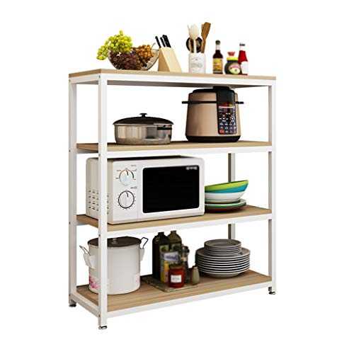 OCYE Simple Commercial Industrial Racking Garage Shelving Unit Adjustable Display Stand,shelf organizer with horizontal feet, 3 layers / 4 layers