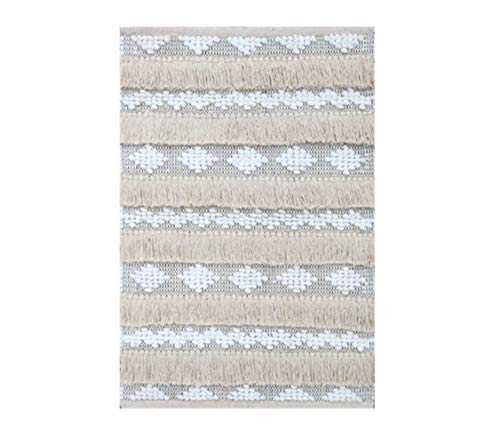 MEEM Rugs: 5' 4" x 7' 8" Boho Cotton Rug, Moroccan Style Cotton Rug, Area Rugs 160 x 230 cm