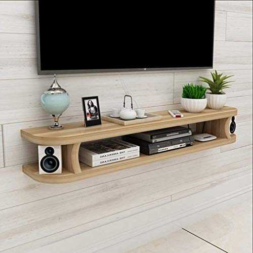 CHOUCHOU Shelves Floating Shelf Wall Tv Cabinet Wall Background Storage Shelf Open Shelf with Drawer for DVD Satellite Tv Box Cable Box,80cm,Colour Name:100cm Flower Pot Rack (Color : 100cm)