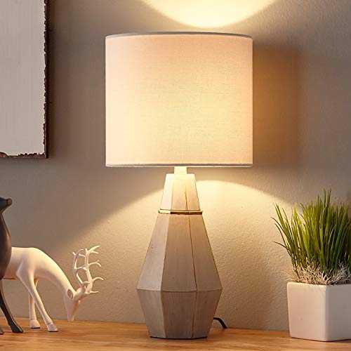 LWX Nordic Small Table Lamp Simple Modern Bedroom Bedside Lamp Creative Dimmable Warm Light Lamp 23 * 47cm (remote Control) (Color : A)