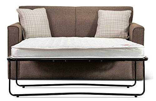 Metal action 2 Seater folding sofabed bed settee.Sofa pull out couch bed.Upholstered fabric, choice of colours