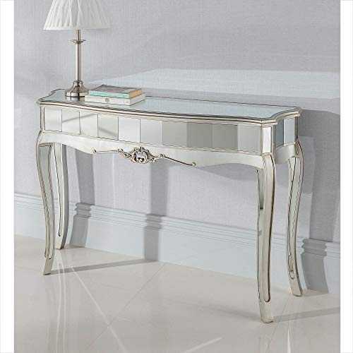 homesdirect365 Argente Mirrored Console Table