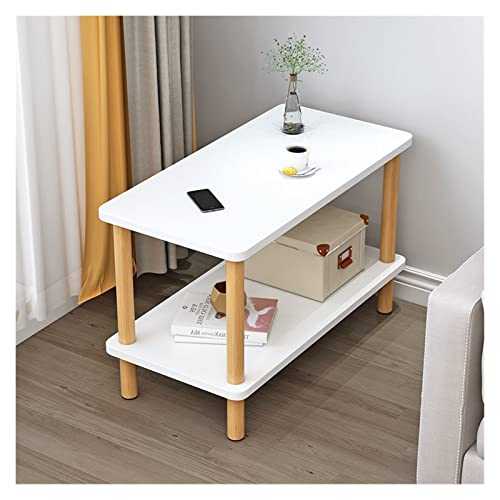 XILIN-1987 Coffee Table Side Table Modern Minimalist Coffee Table Small Apartment Simple Living Room Nordic Style Small Square Table Home Bedroom Sofa Corner Table Side Tables (Color : White)