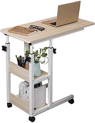 End Table Side Table Mobile Table Stand Laptop Table For Sofa/Bedheight Adjustable For Classroom Office And Homefor Small Spaces