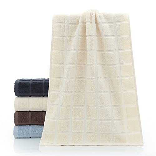 EODNSOFN Bath Towels Thick Cotton Set Face Towels Bath Towel for Adults Washcloths Absorbent Bathroom Sandy Beach Towel Suit (Color : D, Size : As Shown)
