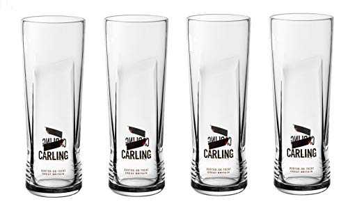 Carling Half Pint Lager Glass Toughened CE Marked (4)