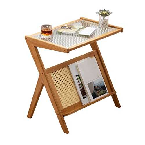 XILIN-1987 Coffee Table Fashion Simple Coffee Table Decoration Small Coffee Table Square Side Table Suitable For Living Room Bedroom Home Storage Side Tables