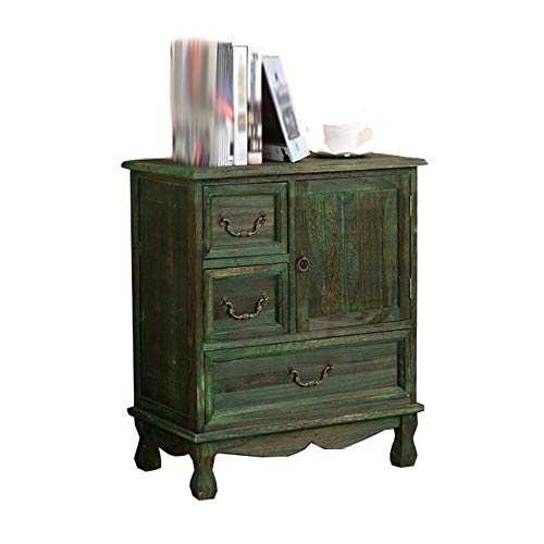 Accent Table Nightstand Bedroom Bedside Table|old Wooden Cabinet|locker Bedside Cabinet|large Drawer Large Capacity Locker|bedroom Wooden Cabinet Frame Structure Small Table