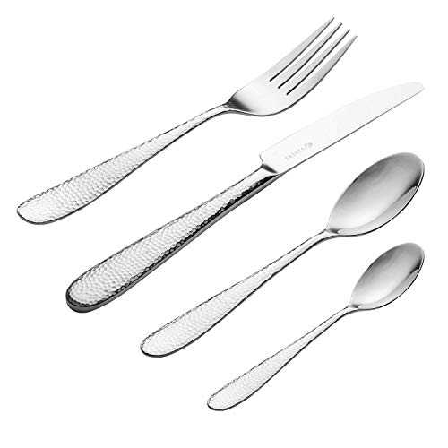 Viners Glamour Cutlery Elegant Mirror Polished Flatware Gift Box with 25 Year Guarantee | 18/0 Stainless Steel, 24 Piece Set, 24pce