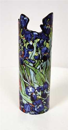 John Beswick Van Gogh Irises Ceramic Art Vase 26cms Height