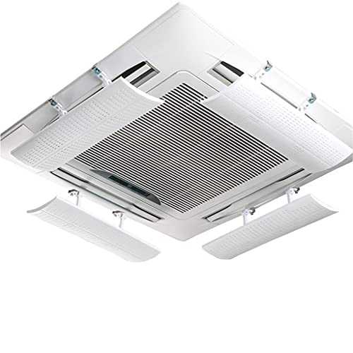 Central Air-conditioning Windshield - Ceiling Air Conditioning Air Outlet Baffle With Negative Ion Filter Cotton - Anti-direct Blowing, Simple Installation, Adjustable Length - For Office, Living Room