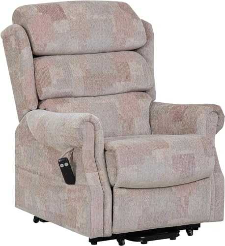 GFA Lincoln Standard - Dual Motor Riser Recliner Chair In Soft Autumn Mosaic Fabric