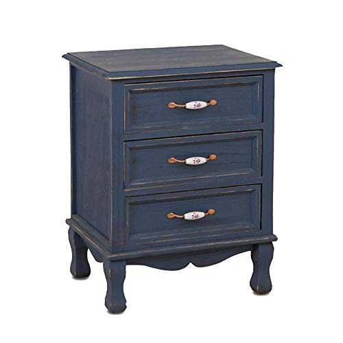 Accent Table Nightstand Bedroom Wooden Bedside Table|bedroom Locker|office Solid Wood Locker|large Capacity Storage Table 50x38x66cm Small Table (Color : A)