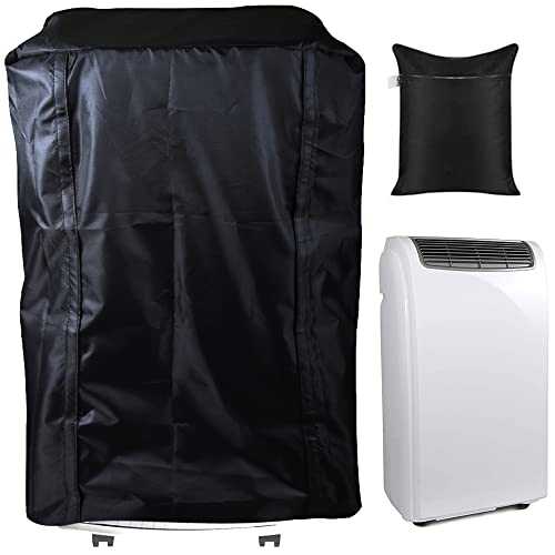 Portable Air Conditioner Covers Skyour Outdoor Waterproof Dustproof AC Unit Dust Cover Mobile Air Conditioner Storage Bags Protector Covers for Most 5000-14000 BTU Portable Air Conditioners