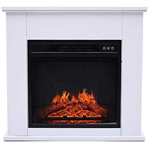 Electric Fireplace Suite Fireplace Electric Fire Freestanding fireplace surround heating Brick Surround Suite with adjustable thermostat control safety shutdown system and realistic LED flam Low Ener