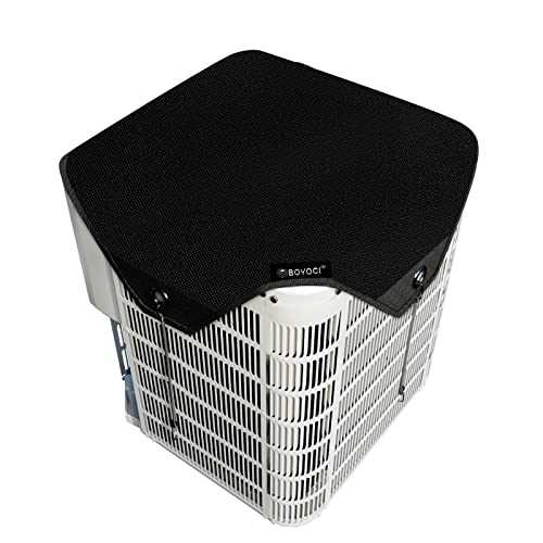 Boyoci Air Conditioner Covers for Outside Units, Durable Ac Unit Cover Outdoor Winter, 600D Oxford Water Resistant Fabric Windproof Design (36" x 36")