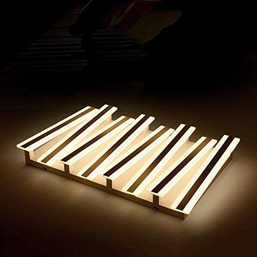 DKEE LED Piano Key Ceiling Lamp Streak Chandelier Black White Yellow Warm Light Iron Acrylic Rectangle Dining Living Room Study Room Bedroom Simple Modern Ceiling light