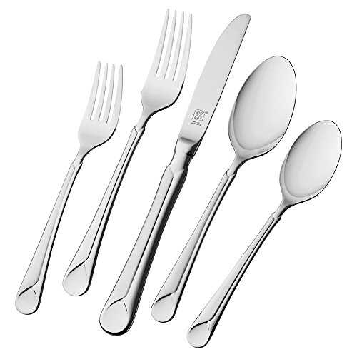 ZWILLING 22748-345 j.a. henckels Provence 45-pc 18/10 Stainless Steel fl Flatware Set