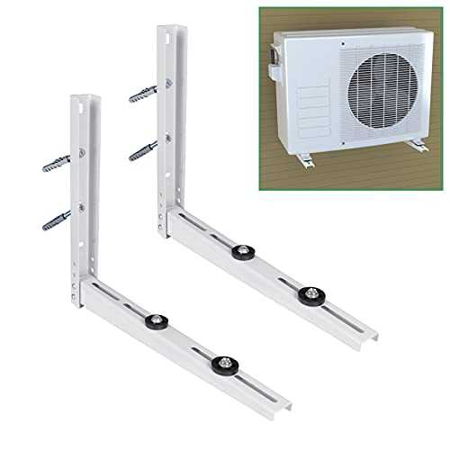 Forestchill Outdoor Wall Mounting Bracket for Ductless Mini Split Air Conditioner Heat Pump Systems, 2-Ways Mounted, Universal Fit, Support up to 300 lbs, 15000-24000 BTU Condenser