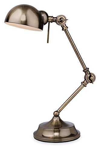 Firstlight Products Beau Table Lamp, Antique Brass, E14 (Small Edison Screw)