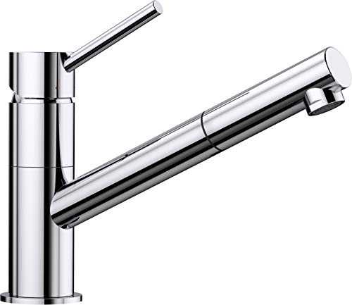 BLANCO KANO-S – Single-lever Kitchen Mixer Tap – with Pull-out Spray – Chrome – 521503