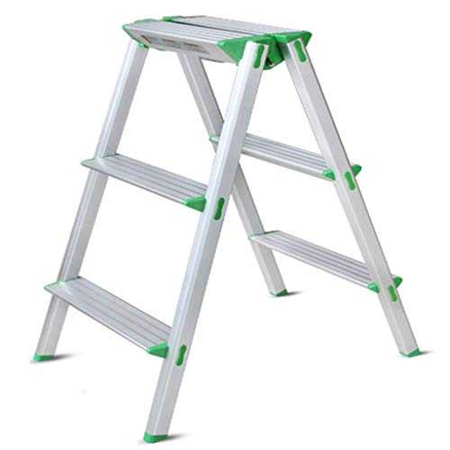 CHOUCHOU Shelves Home Step Ladder Ladder Herringbone Folding Aluminum Ladder Wide Pedal steps stool ladder Flower Pot Rack