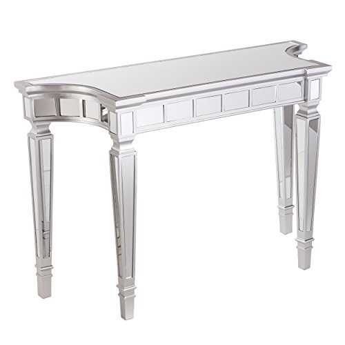 Glenview Glam Mirrored Console Table