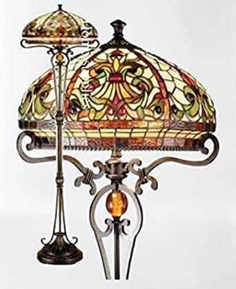 BELOFAY Tiffany Style Floor Lamps, Stained Glass Handmade Tiffany Lights Floor Lamps for Bedrooms, Living Room and Lounge | 16 Inches Wide, 62 Inches Height Boheme Style