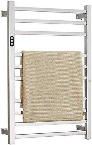 HJRBM Household wall-mounted electric towel rack， 304 stainless steel towel heater radiator， Energy saving + disinfection + drying bathroom radiator