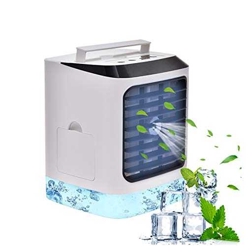 Feiwen Air Conditioners, Portable Mini Air Conditioner Units Personal Mobile Air Cooler Fan, 3 Level Adjustment, Air Conditioners USB For Home Office Desk Dorm Travel