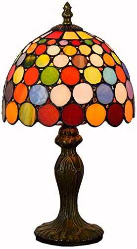 European Style Table lamp Stained Glass Art Deco American bar Restaurant Club Club KTV 8 inch Table lamp
