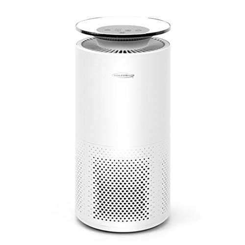 ATSL MTshop Household UV air purifier is suitable for office, bedroom, filter allergy, pollen, smoke, dust, in addition to formaldehyde, PM2.5, etc. (white)