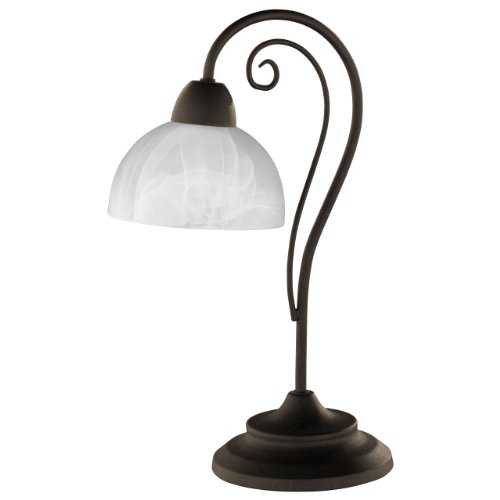 Reality Country Table Lamp, Antic Curve E14, Rust, Metal