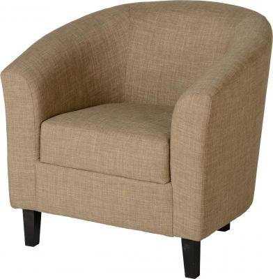Tempo Tub Chair in Sand Fabric