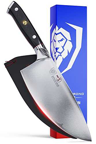 DALSTRONG Rocking Herb Knife - 7" - Shogun Series - Japanese AUS-10V Super Steel - Vacuum Heat Treated - w/Sheath